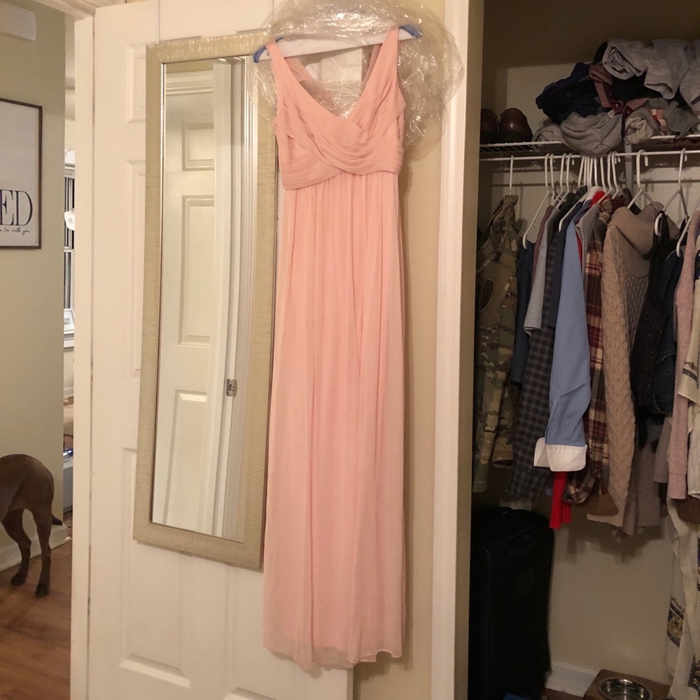 David’s bridal f15933 petal brides maid dress